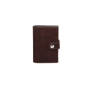 Pop-Up Card Holder in brown cork