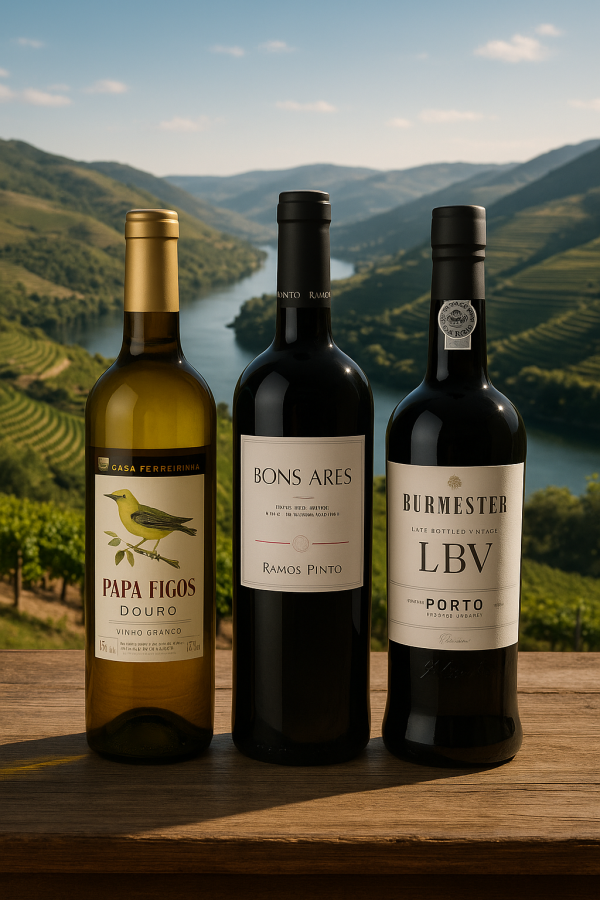 Douro Genusspaket – Weißwein, Rotwein & Portwein