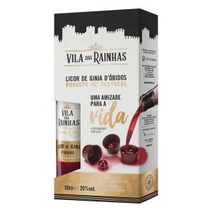 Ginja Vila Rainhas with 12 Chocolate Cups